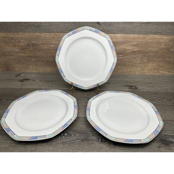 Christopher Stuart SOUTHWEST Y0002 Dinner Plate 10 3/8" Fine China~ Set Of 3 - Picture 1 of 9